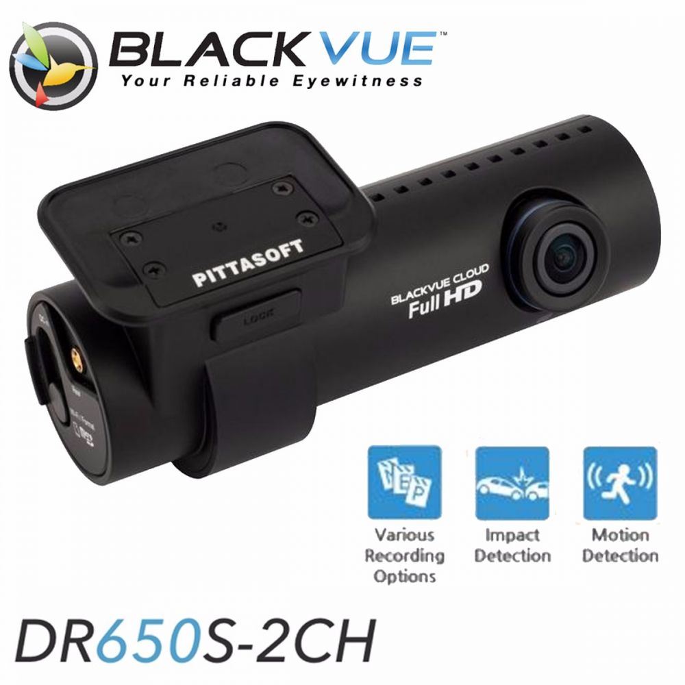 BLACKVUE DR650S 2CH - 128GB - 1080p Full HD @ 30 Frames Per Second (FPS) Front & Rear Car Dash Cam