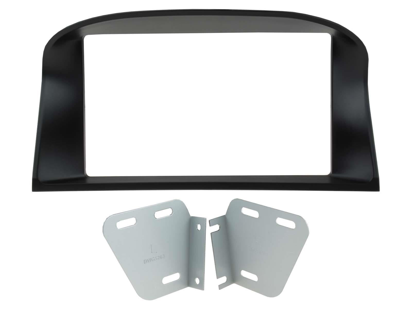 Connects2 CTKVL07L Double Din Steering Wheel ControlsFascia Panel|Aerial Adapter|Steering Wheel Controls Fitting Kit to fit Volvo V70 2012-16|XC70 2012-16