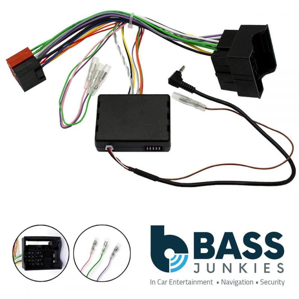 T1 Audio T1-ST2 - Seat Alhambra Arosa Cordoba Ibiza Leon Toledo Car Stereo Radio Steering Wheel Interface Stalk Control