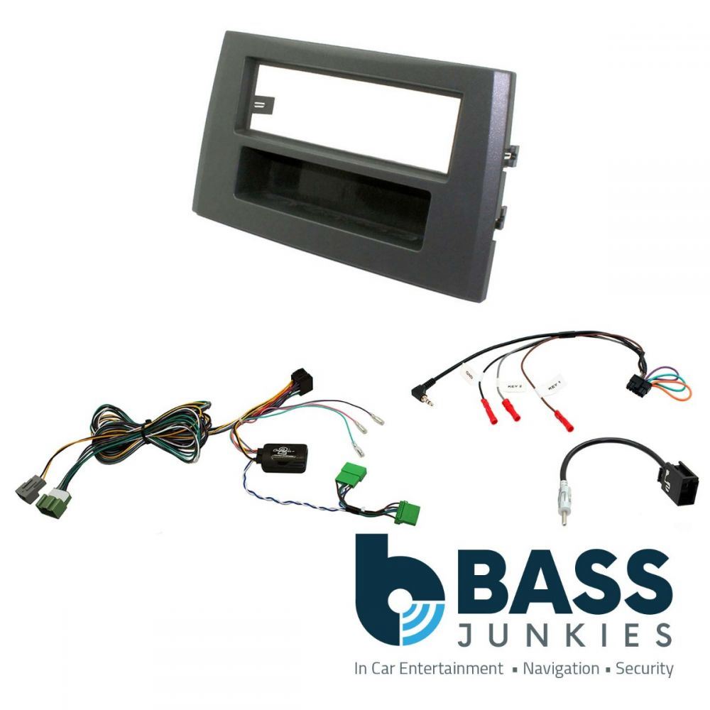 Connects2 CTKVL03 - Volvo XC90 2004 - 2014 Single Din Fascia and Steering Wheel Interface Installation Kit