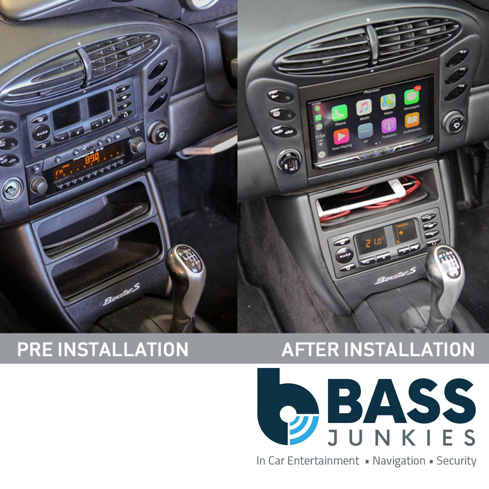 CT23PO06 Porsche Boxster (986) 1997-2004 Car Stereo Double Din Fascia Panel & Fitting Kit