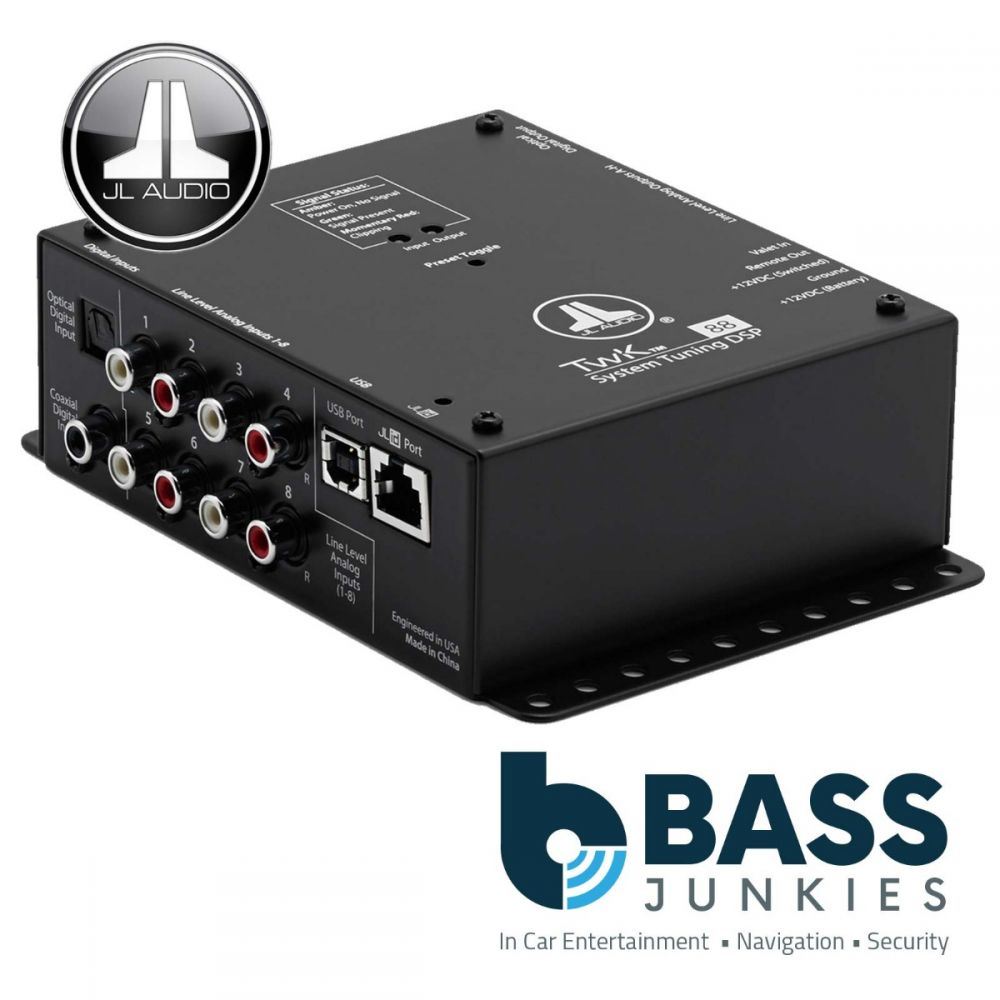 JL Audio TWK-88 - System Tuning DSP Controlled By Tun Software - Analog & Digital Input