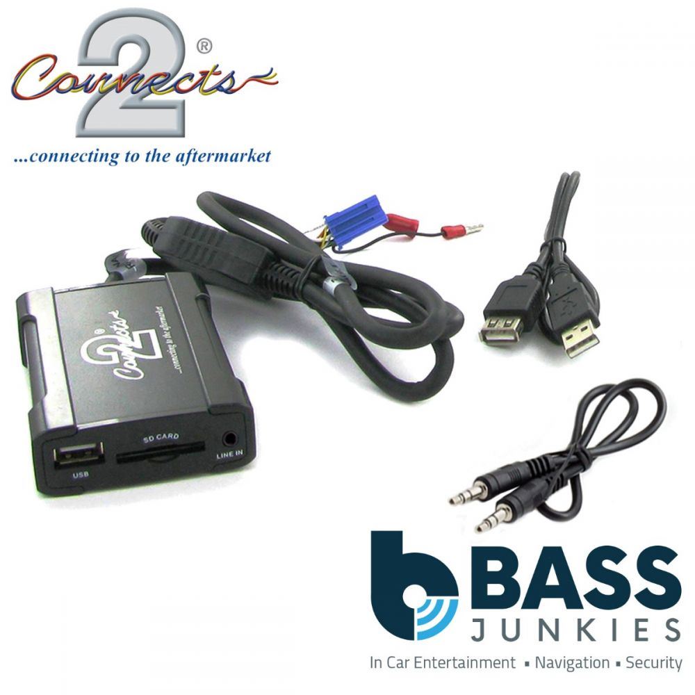 Connects2 CTARNUSB003 Renault Clio Kangoo Megane Laguna Scenic Twingo Car USB SD AUX IN Interface Adapter