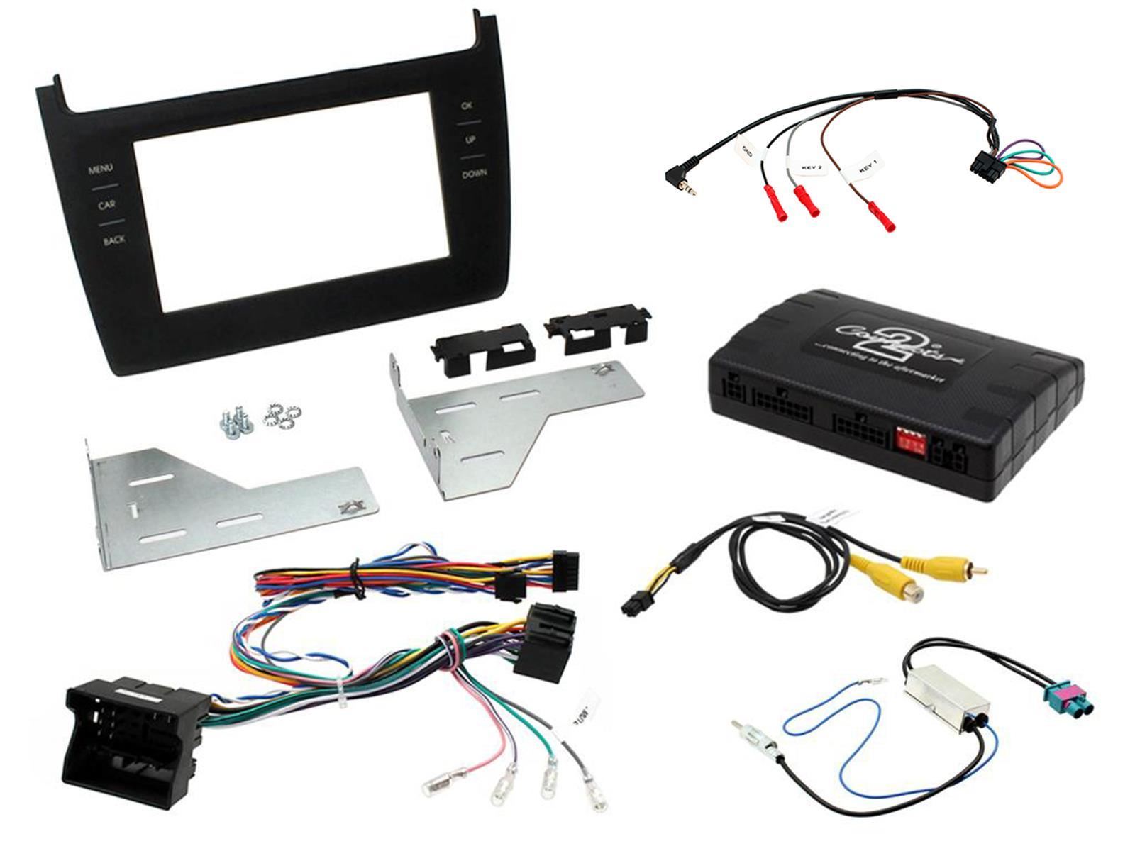 Connects2 CTKVW13 - Volkswagen Polo 2014 Onwards Double Din Fascia Installation Kit