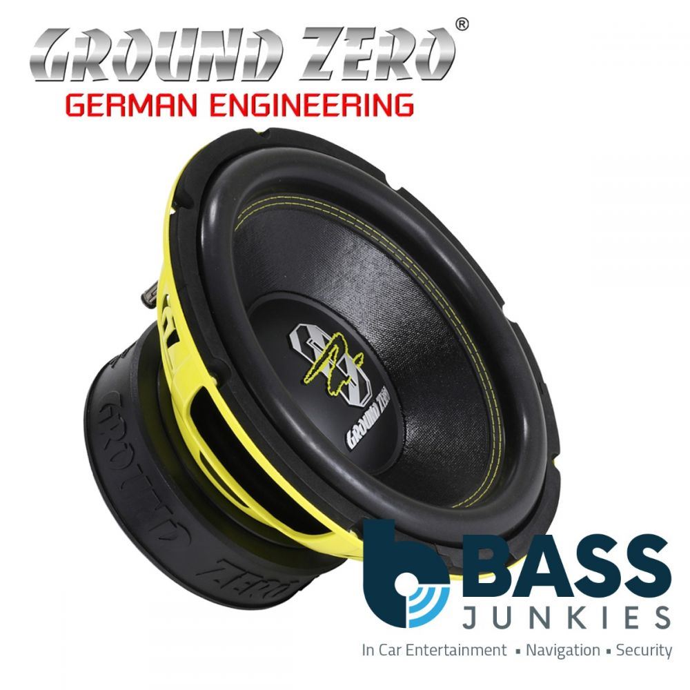 Ground Zero GZRW 12XSPL - 12" Inch 30cm 2 x 2 Ohm 1500 Watts SPL Car Sub Subwoofer
