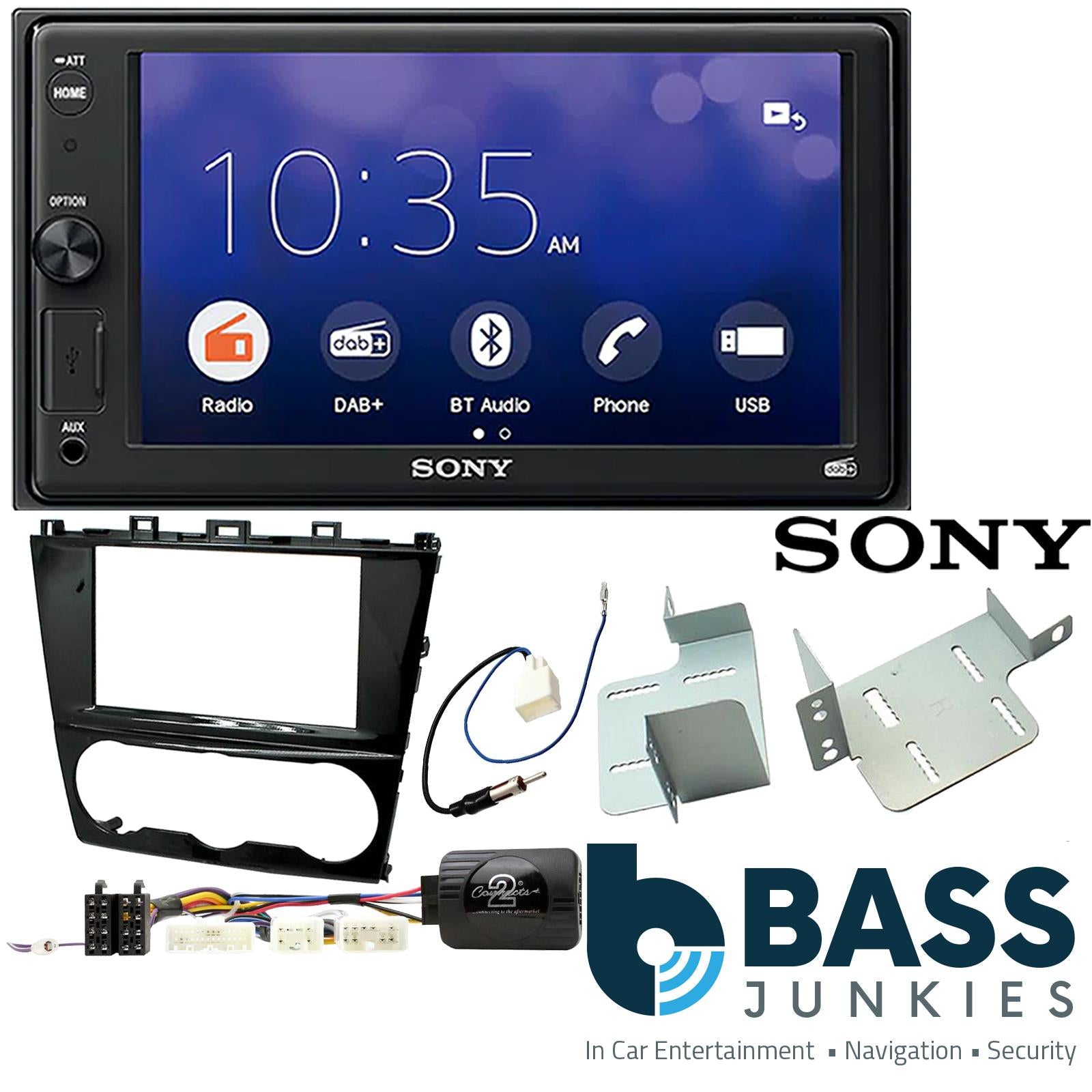 Sony 6.2" Screen Bluetooth|DAB Double Din + Fitting Kit - to fit Subaru Forester 2013-18 | Subaru Impreza 2011-16 | Subaru XV 2013-18