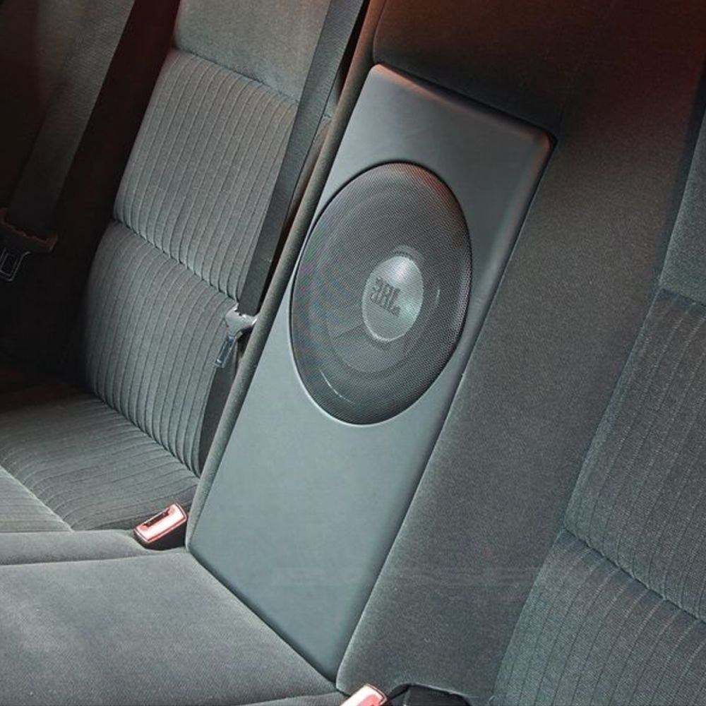 T1 Audio - BMW 5 E39 Saloon 1996 - 2003 Rear Centre Armrest Custom Fit 8" Car Sub Subwoofer Bass Box