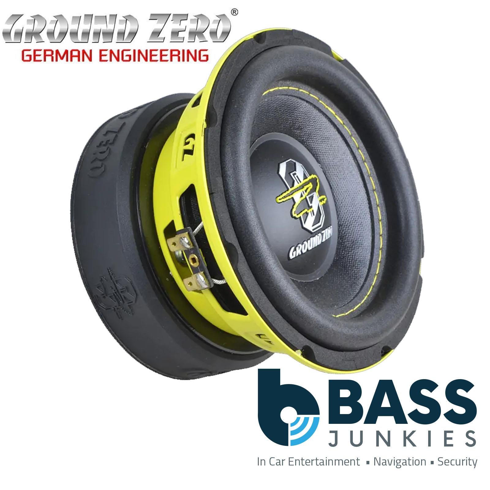 Ground Zero GZRW 6XSPL - 16.5 cm / 6.5" 2 x 2 Ohm 700 Watts SPL Car Subwoofer