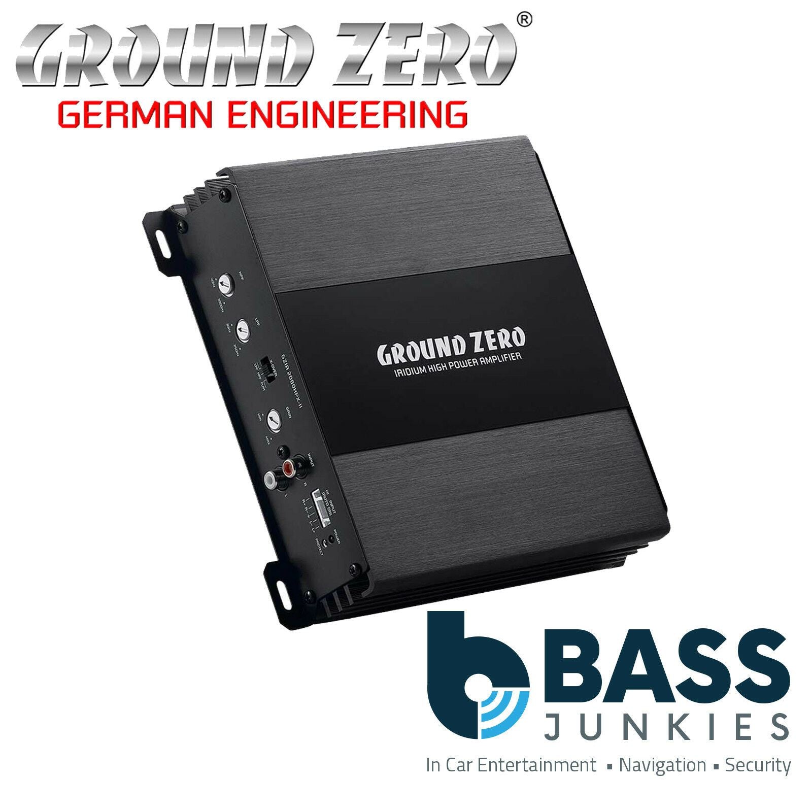 Ground Zero GZIA 2130HPX-II - Class A/B 2-Channel 320 Watts 4 Ohm Car Amplifier