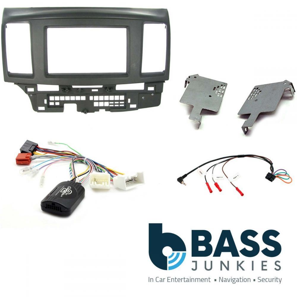 Connects2 CTKMT04 - Mitsubishi Lancer 2008-2010 Car Double Din Fascia Fitting Kit