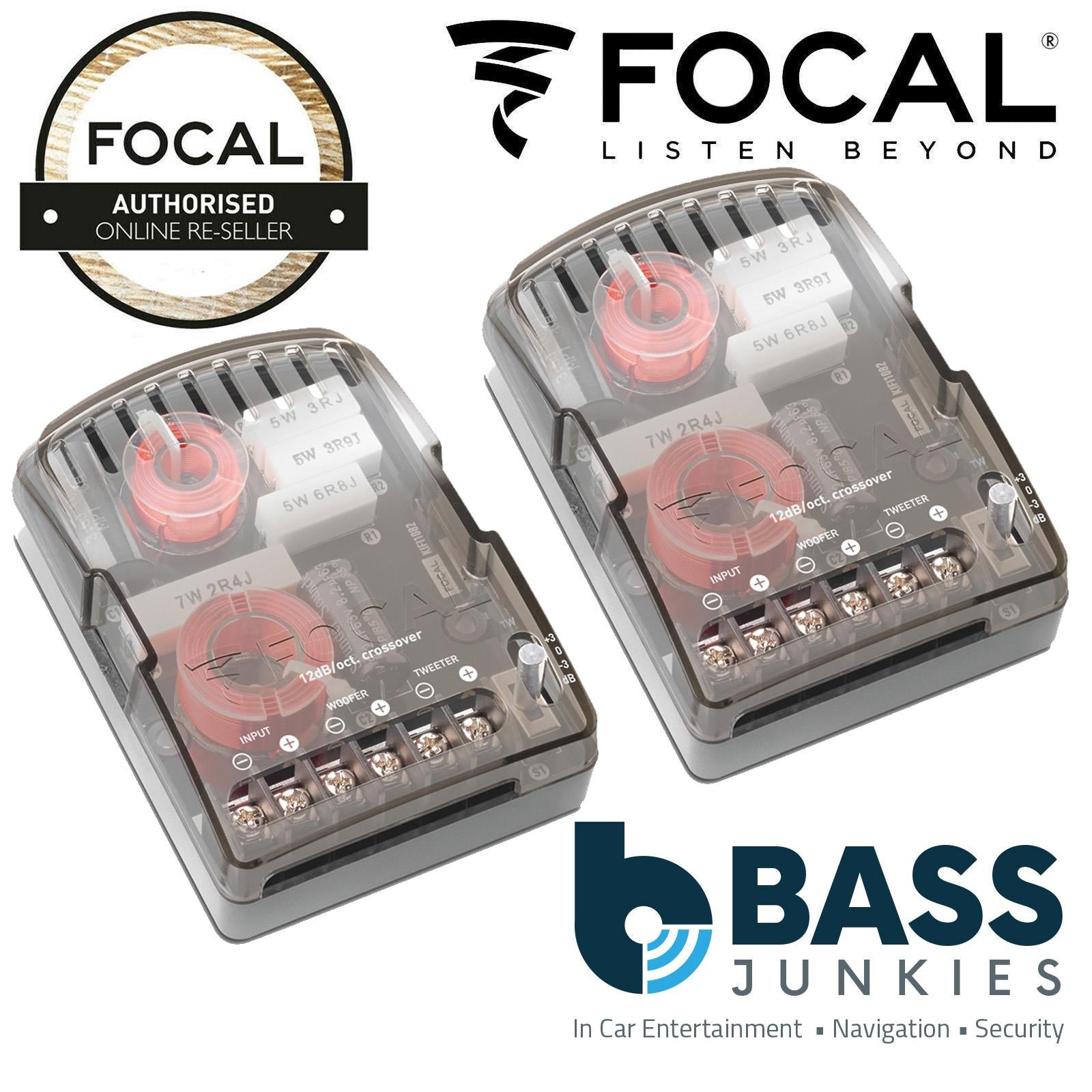 Focal 165AS - ACCESS Series 160 Watts 165mm 6.5" 2 Way Car or Van Component Kit Speakers