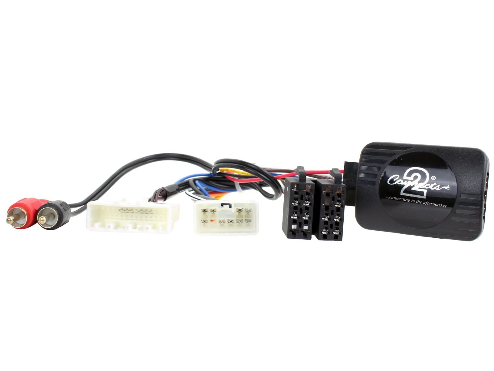 Grundig 6.8" Apple Android Double Din Stereo Fitting Kit + Steering Wheel Stalk Controls to fit Citroen C1 2014-21