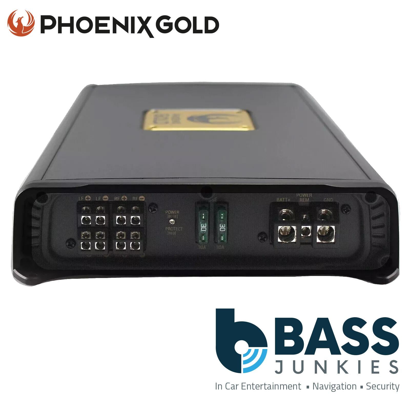 Phoenix Gold RX2400.4 - 400 Watts RMS 4 Channel Class A/B Car Amplifier Amp