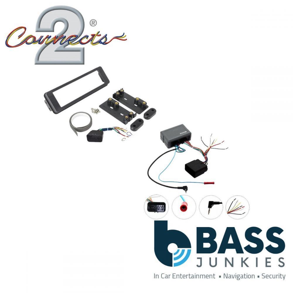 Connects2 CTKHA01 Harley Davidson Road-Glide-FLTR Double Din Car Stereo Fascia Fitting Kit