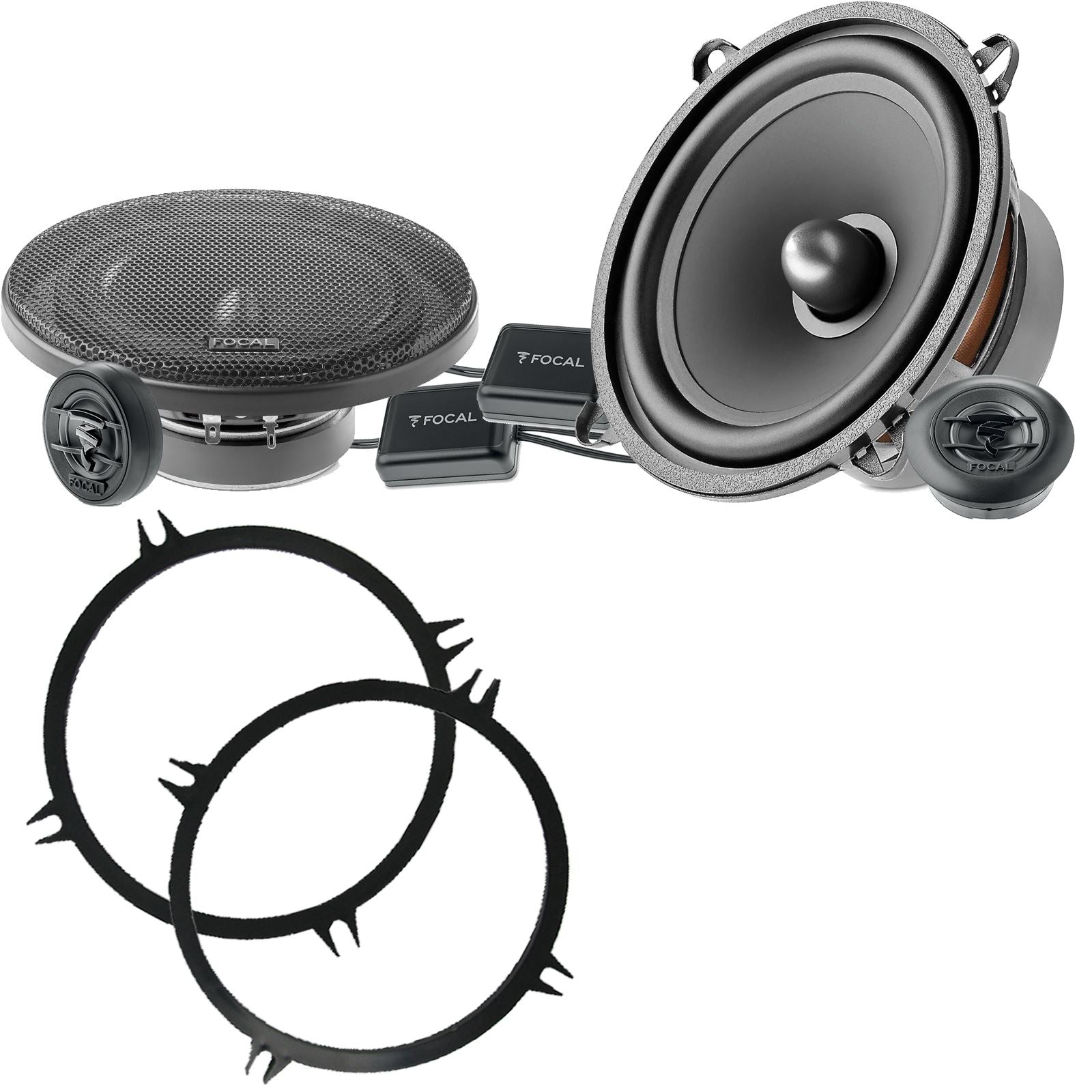 Focal Auditor ASE130 130mm/13cm/5.25"Car Component Speakers (Pair Max 200 watts) Fits Universal