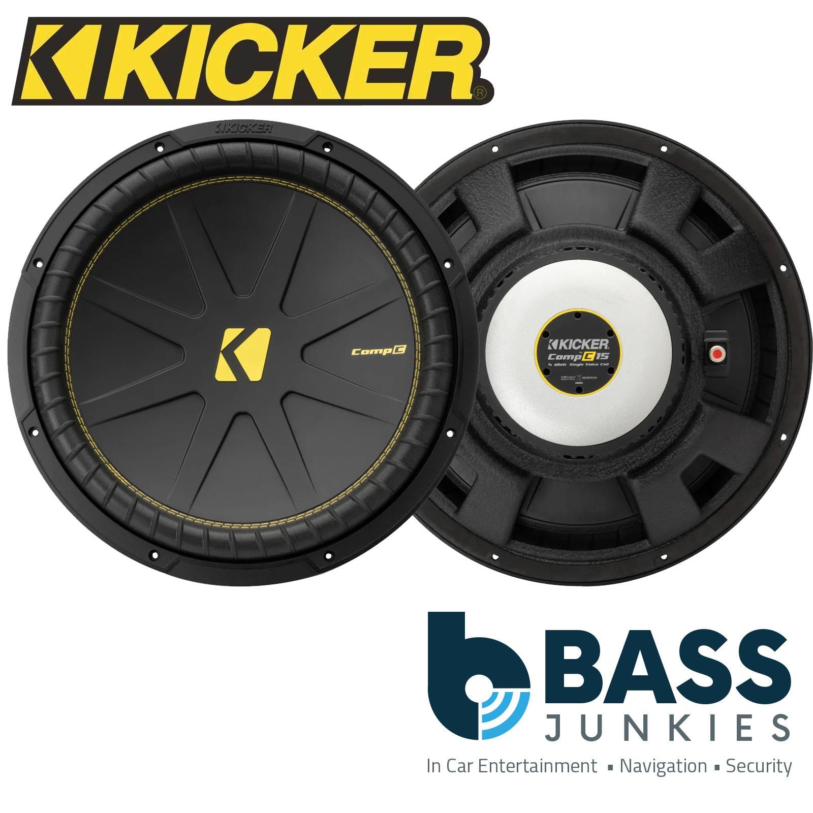 KICKER KA50CWCS154 CompC 15" 4 Ohm Car Subwoofer