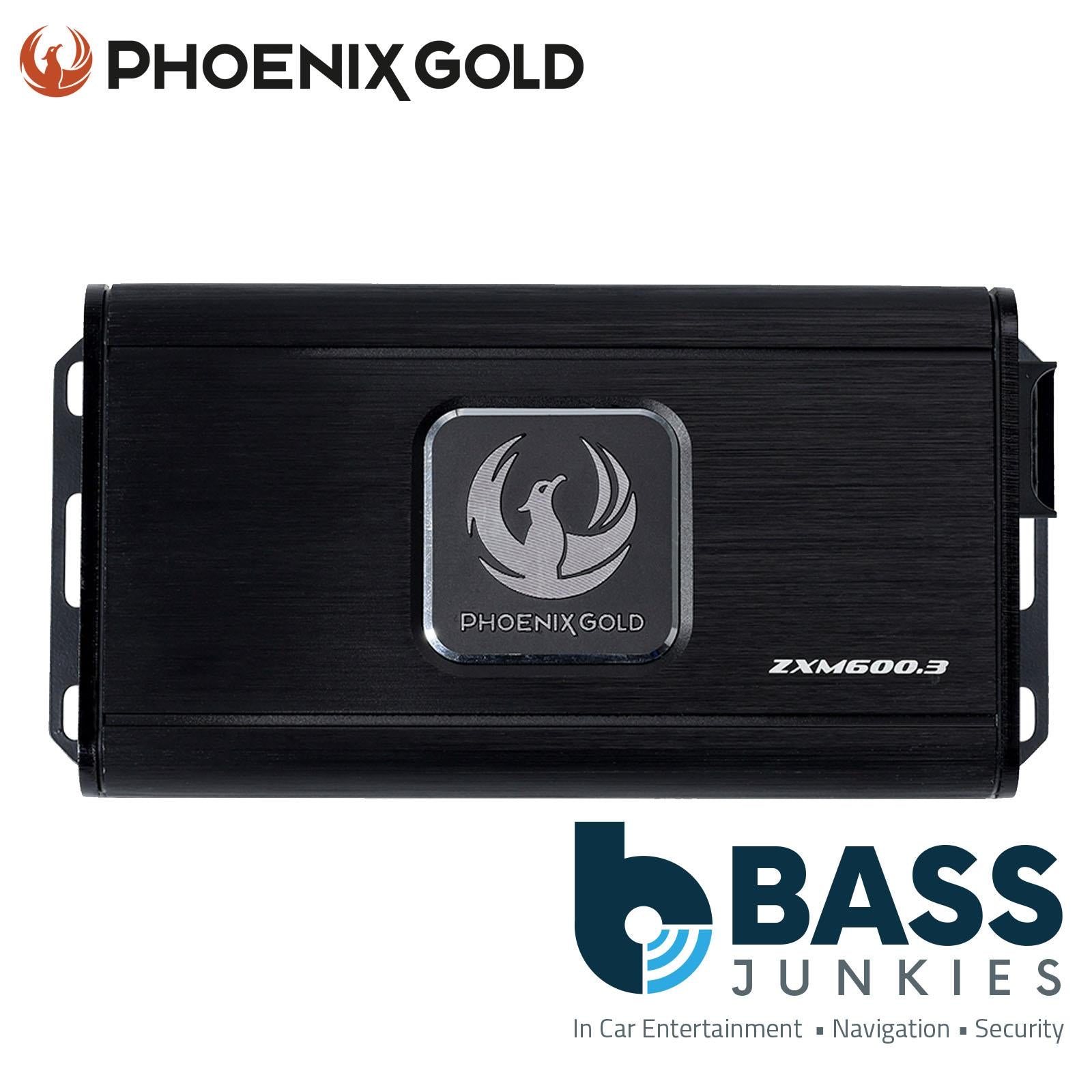 Phoenix Gold ZXM600.3 Amp ZX Series 3 Channel Class D Mini Amplifier