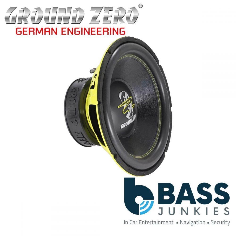 Ground Zero GZRW 15XSPL 38 cm 15″ 1800 Watts 2 Ohm SPL Car Subwoofer