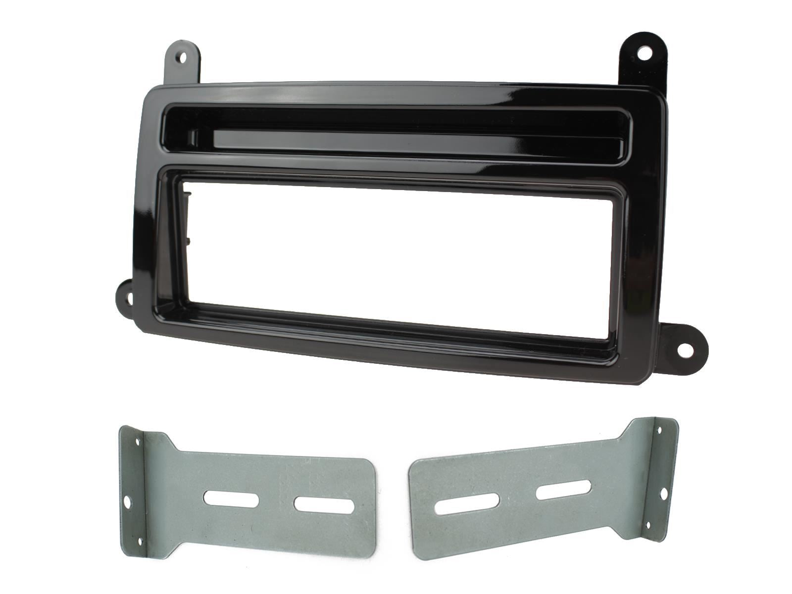 Single Din Stereo Fitting Kit + Steering Wheel Stalk Controls to fit Renault Clio 2017-20