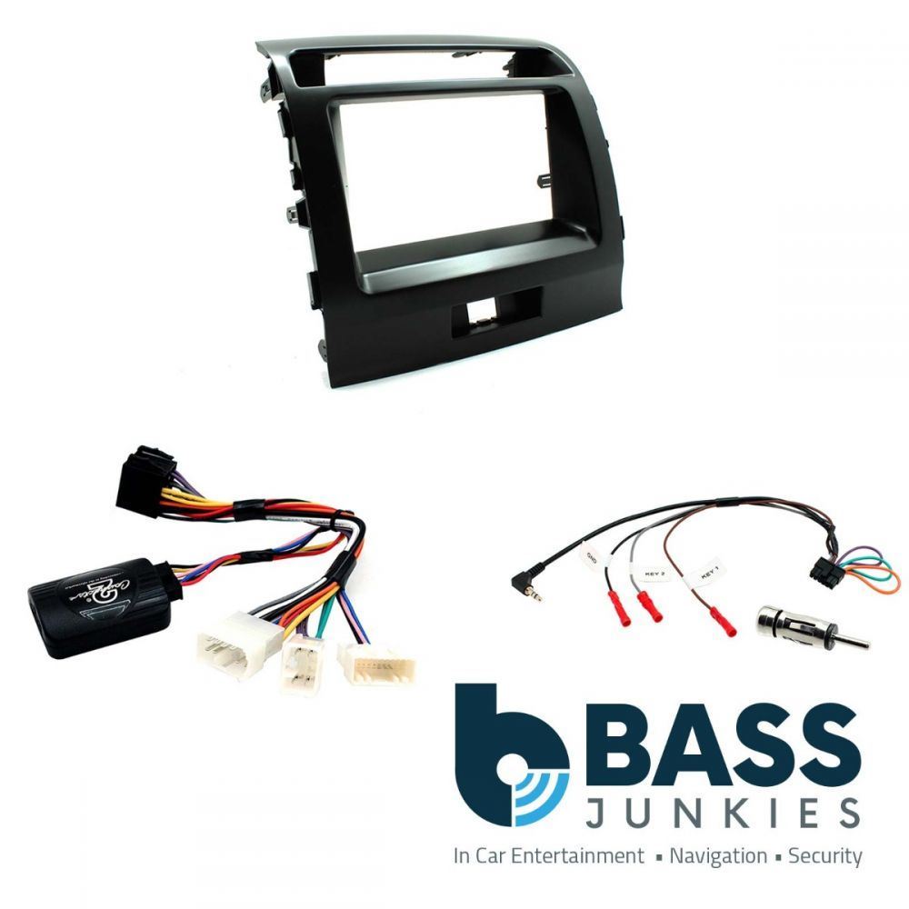 Connects2 CTKTY05 - Toyota Landcruiser 2008 Onwards Double Din Fascia Installation Kit