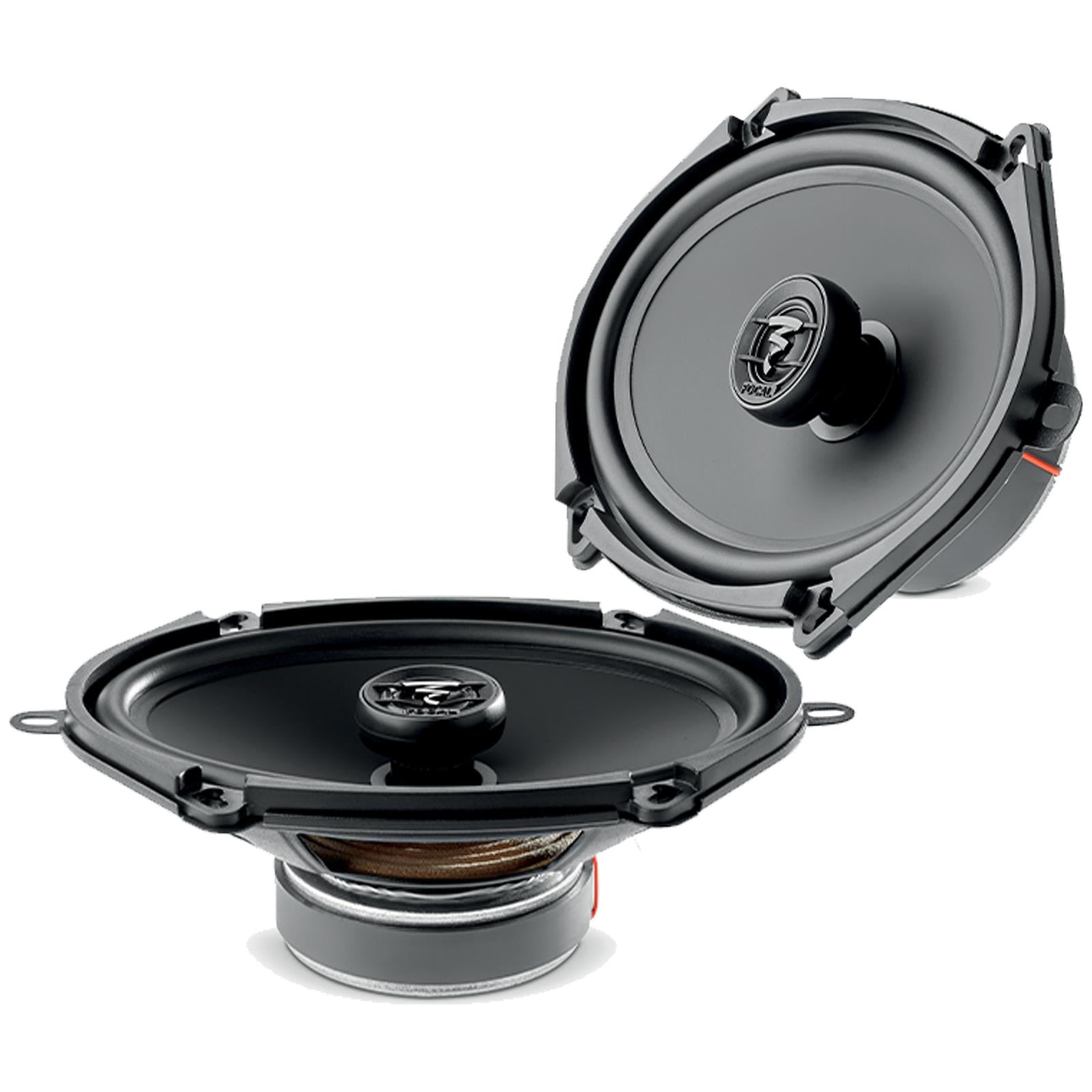 Focal ACX570 130x180mm/13x18cm/5x7" Car Door Coaxial Speakers (Per Pair Max 240 watts | 120 watts RMS) Each Speaker: Max 120 watts | RMS 60 watts [Woofer/Tweeter]