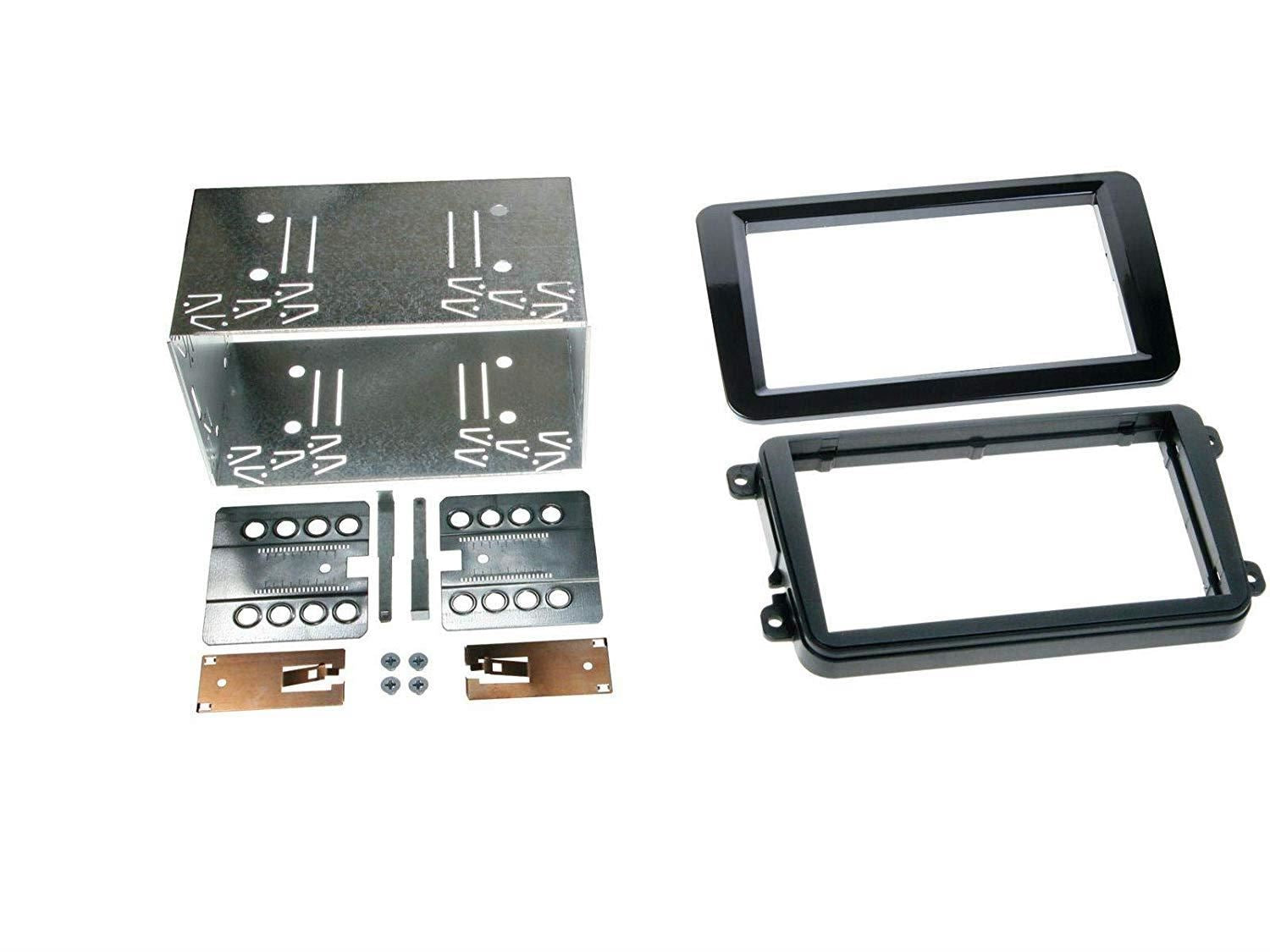 Connects2 CTKSK01 - Skoda Fabia 2007 - 2014 Double Din Fascia & Steering Wheel Interface Installation Kit