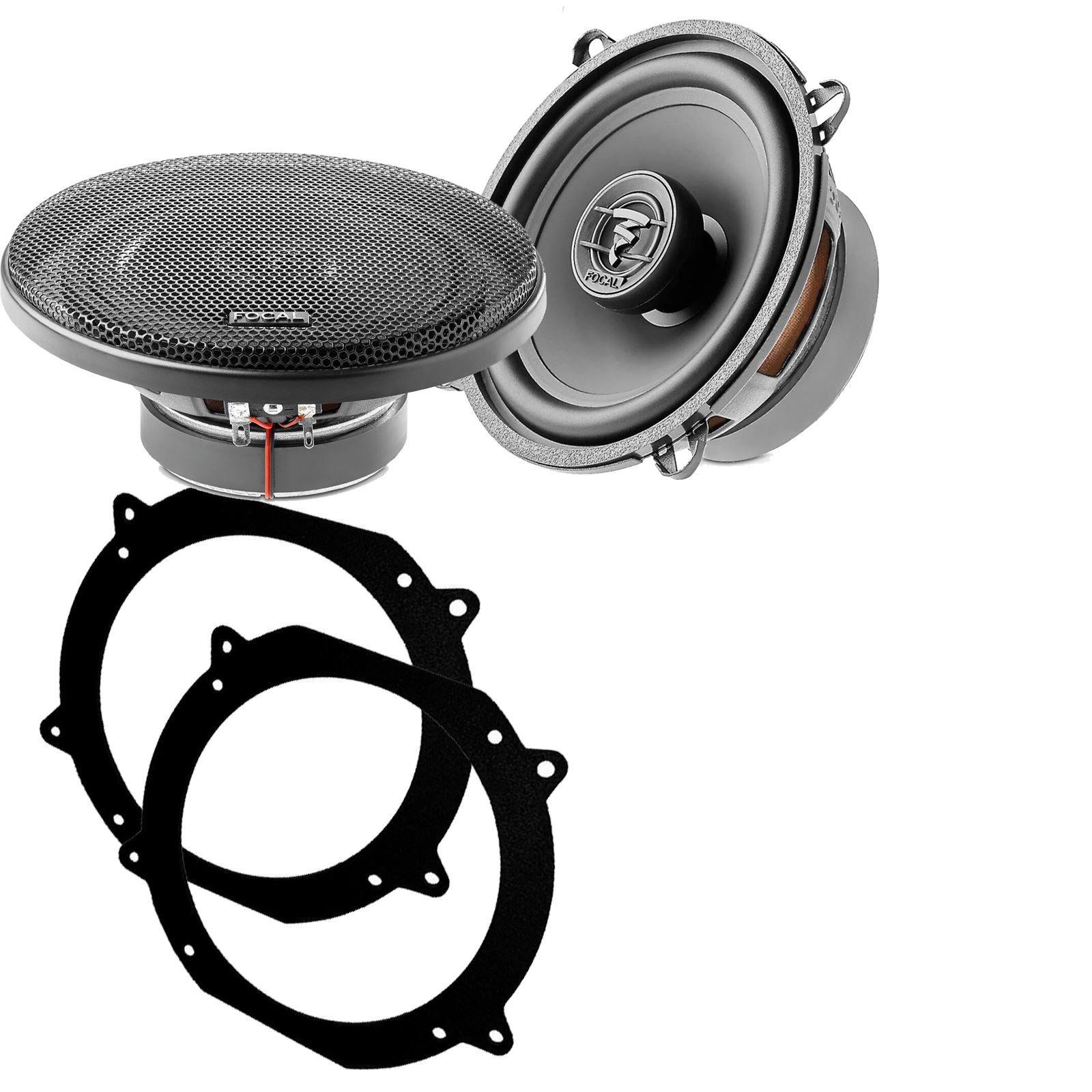 Focal Auditor ACX130 130mm/13cm/5.25" Car Coaxial Speakers (Pair Max 200 watts) Fits Volvo 740 1984-92 | 760 82-90 | 940 90-98 | 960 90-96
