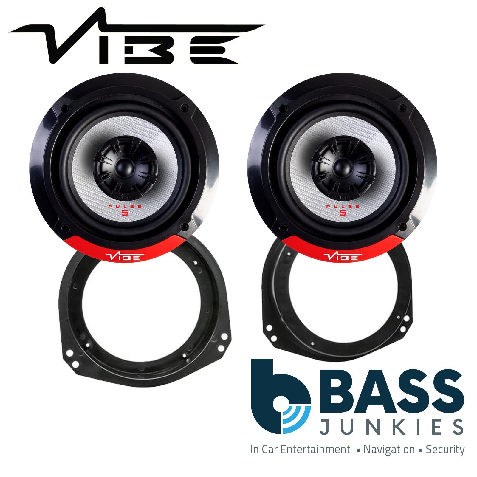 Vibe PULSE5-V3 Coaxial Speakers Fits Vauxhall Corsa 1993-06 | Tigra 94-00 | Vivaro 01-14