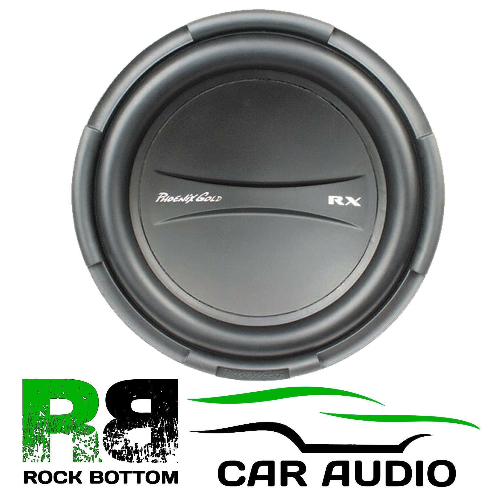 Phoenix Gold RX112 - RX Series 12" inch 200 Watts Single Voice Coil 4 Ohm Car Sub Subwoofer