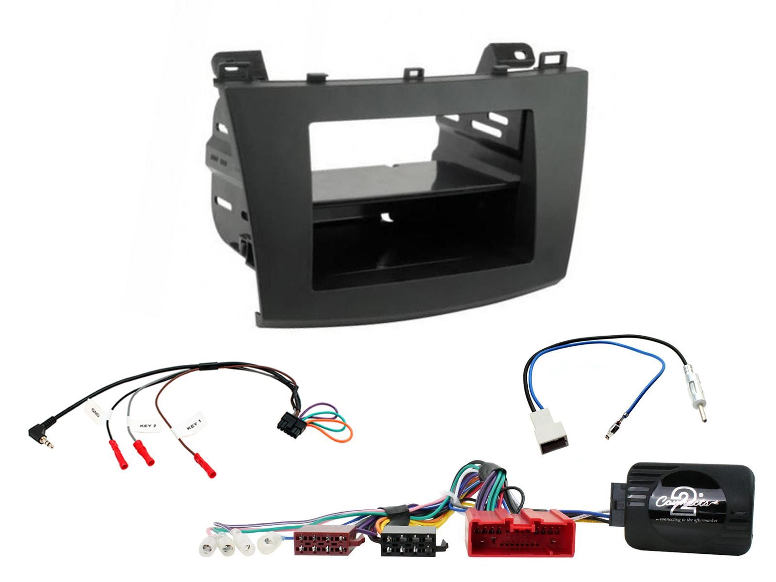 Connects2 CTKMZ06 - Mazda 3 2010 Onwards Double Din Fascia Installation Kit