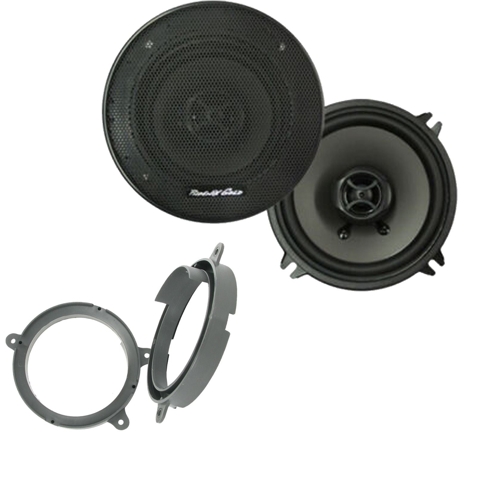 Phoenix Gold Z5CX 2-Way 130mm/13cm/5.25" Coaxial Speakers (Per Pair 280 Watts) Fits Renault Clio 2005-12 | Twingo 07-11