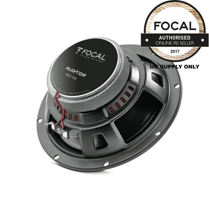 Focal RCX-165 - AUDITOR SERIES 165mm 6.5" 2 Way Coaxial Car Speakers
