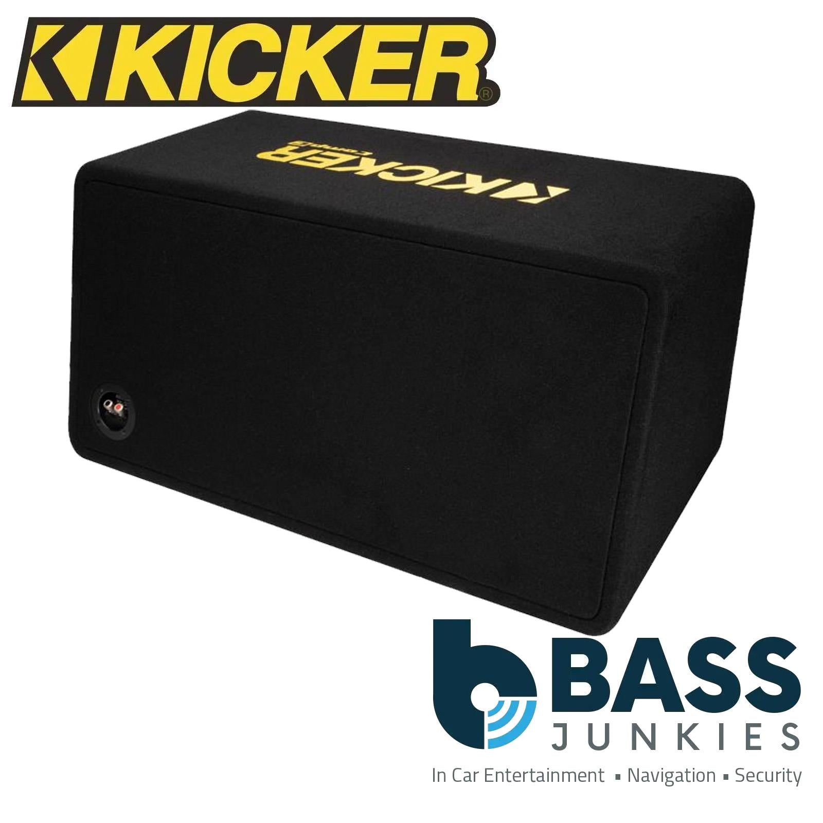 KICKER 50DCWC122 - 2 Ohm 1200 Watts Dual 12" Ported Car Bass Box Sub Enclosure