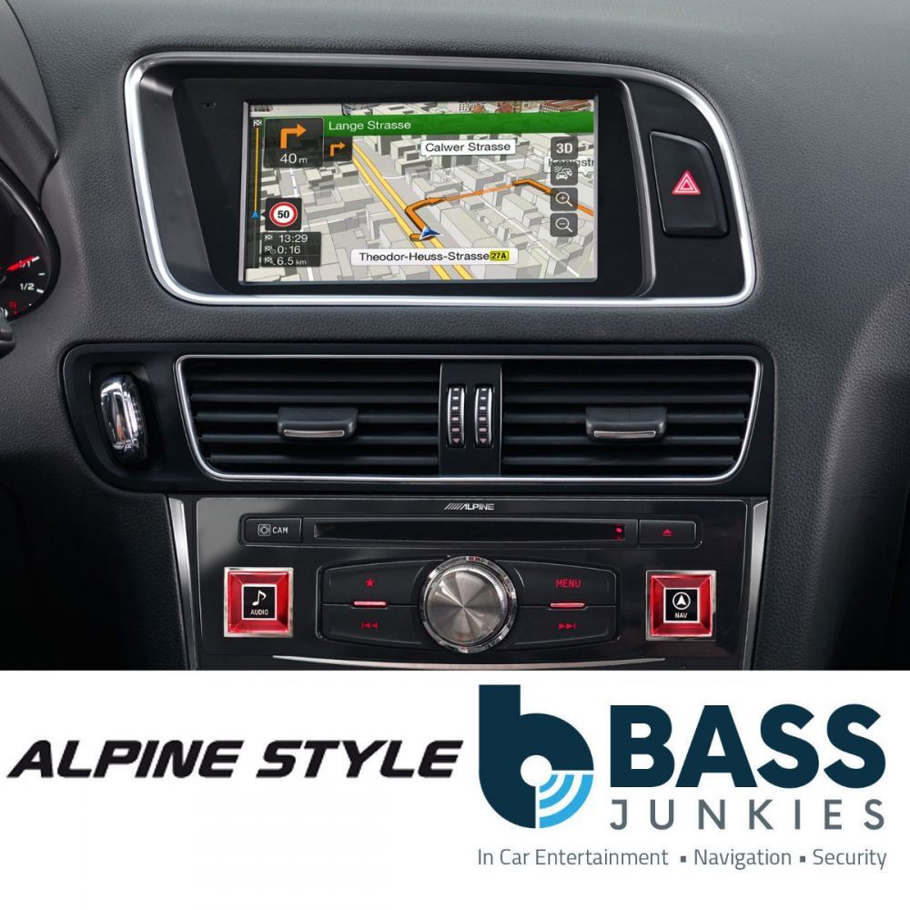 Alpine X701D-Q5 Audi Q5 7” DAB Bluetooth Navigation HDMI Mechless Car Stereo Screen