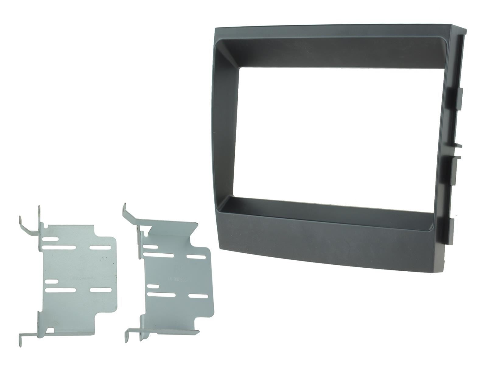 Grundig 6.8" Apple Android Double Din Stereo Fitting Kit + Steering Wheel Stalk Controls to fit Porsche Panamera 2009-16