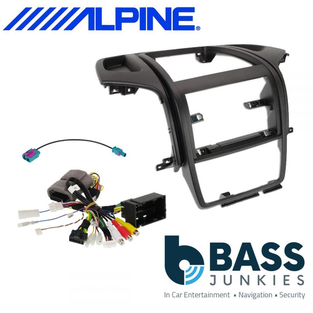 Alpine KIT-902DU-NV 9" Installation Kit for Fiat Ducato 3 - Citroën Jumper 2 - Peugeot Boxer 2 (Double Din Navigation Stereo Fitted)