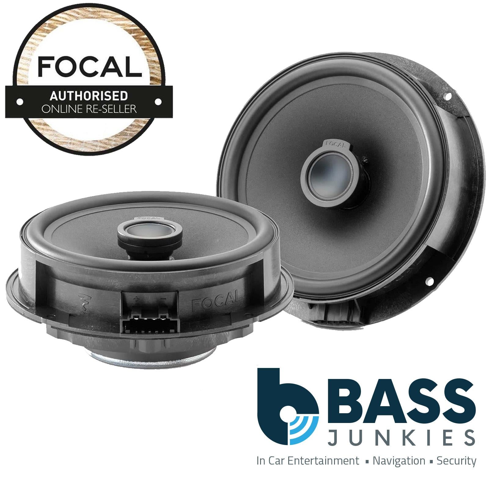 Focal ICVW165 - 6.5" 16.5cm 2-Way 240 Watts VW Replacement Car Door Speakers