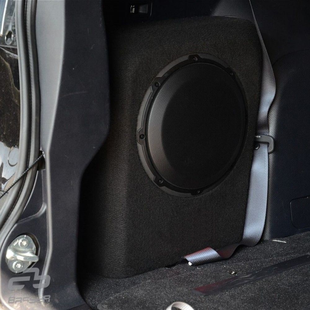 T1 Audio - Mitsubishi Outlander 2006 Onwards Left Mudguard Custom Fit 10" Car Sub Subwoofer Bass Box