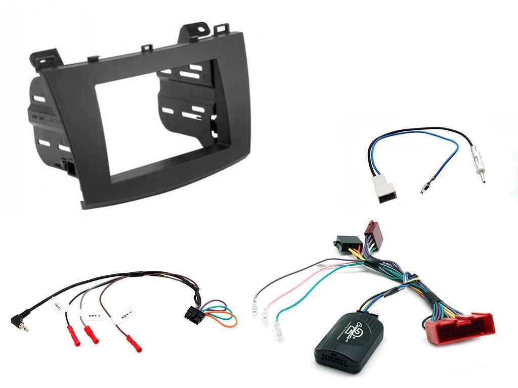 Connects2 CTKMZ07 - Mazda 3 2010 Onwards Double Din Fascia Installation Kit