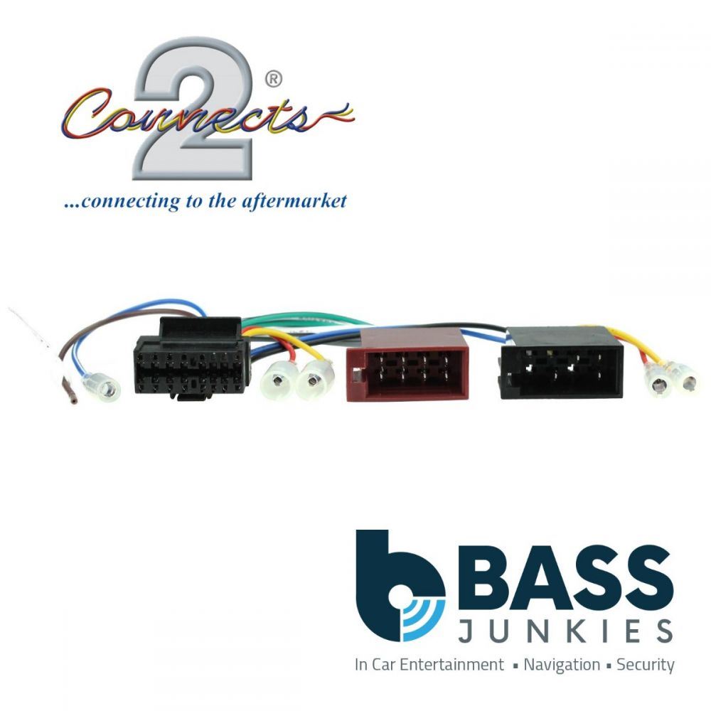 Connects2 CT21SO01 - Sony 16 PIN Car Stereo Radio ISO Wiring Harness Lead Cable