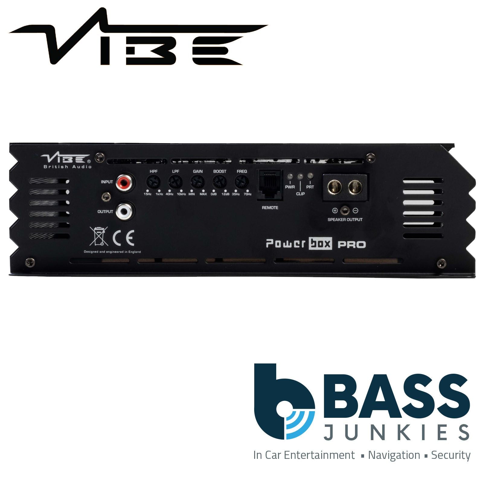 Vibe POWERBOX3000.1P-V0 Mono Class D Car Amplifier 3300W 1 Ohm 6600W Max Power
