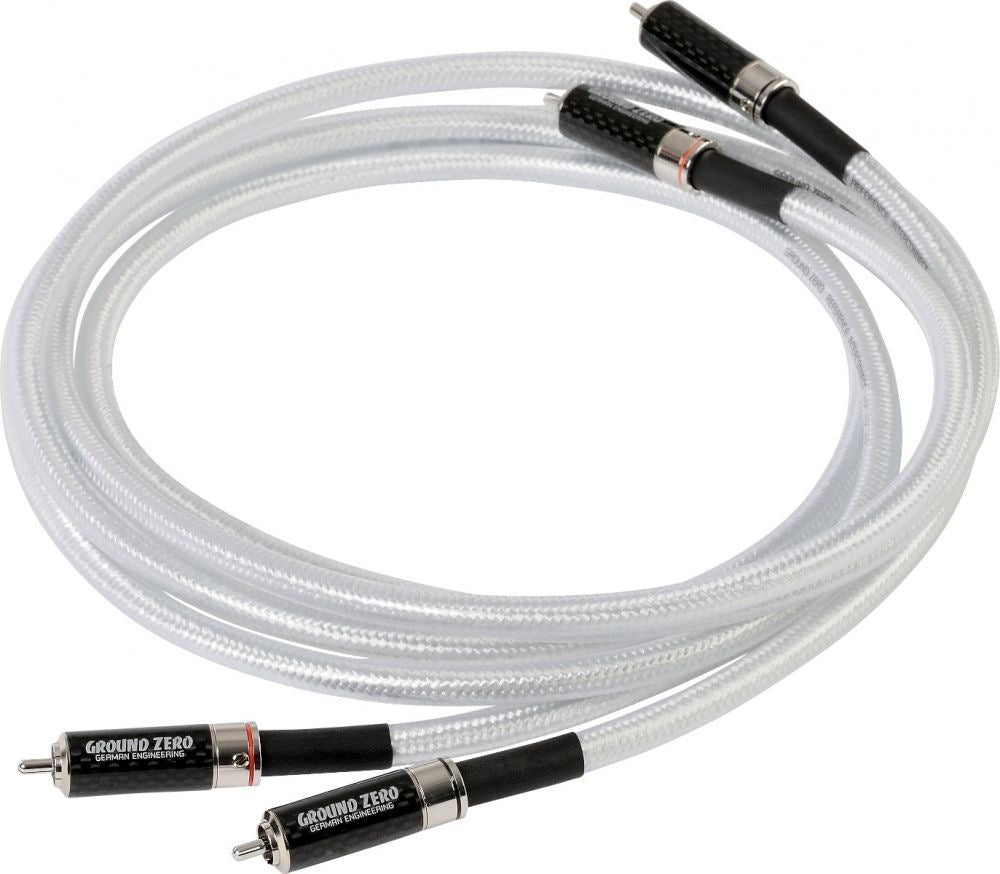 Ground Zero GZCC Reference 157RH - 1.57m Pi-Sized High End RCA / Cinch Cable