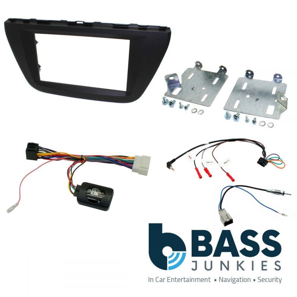 Connects2 CTKSZ06 - Suzuki SX4-S-Cross 2013 Onwards Double Din Fascia Installation Kit