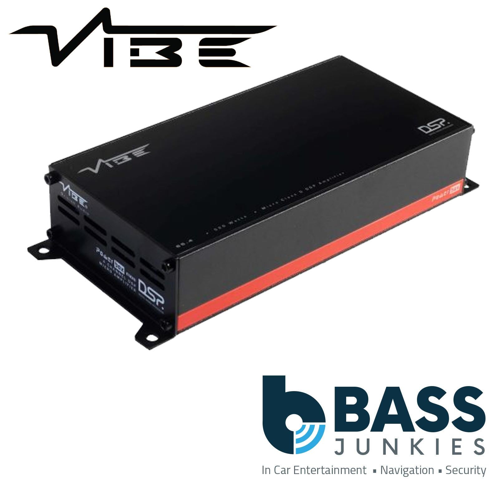 VIBE POWERBOX65.4-8MDSP-V3 Class D 4 Channels 520W Max Car Audio Amp Amplifier
