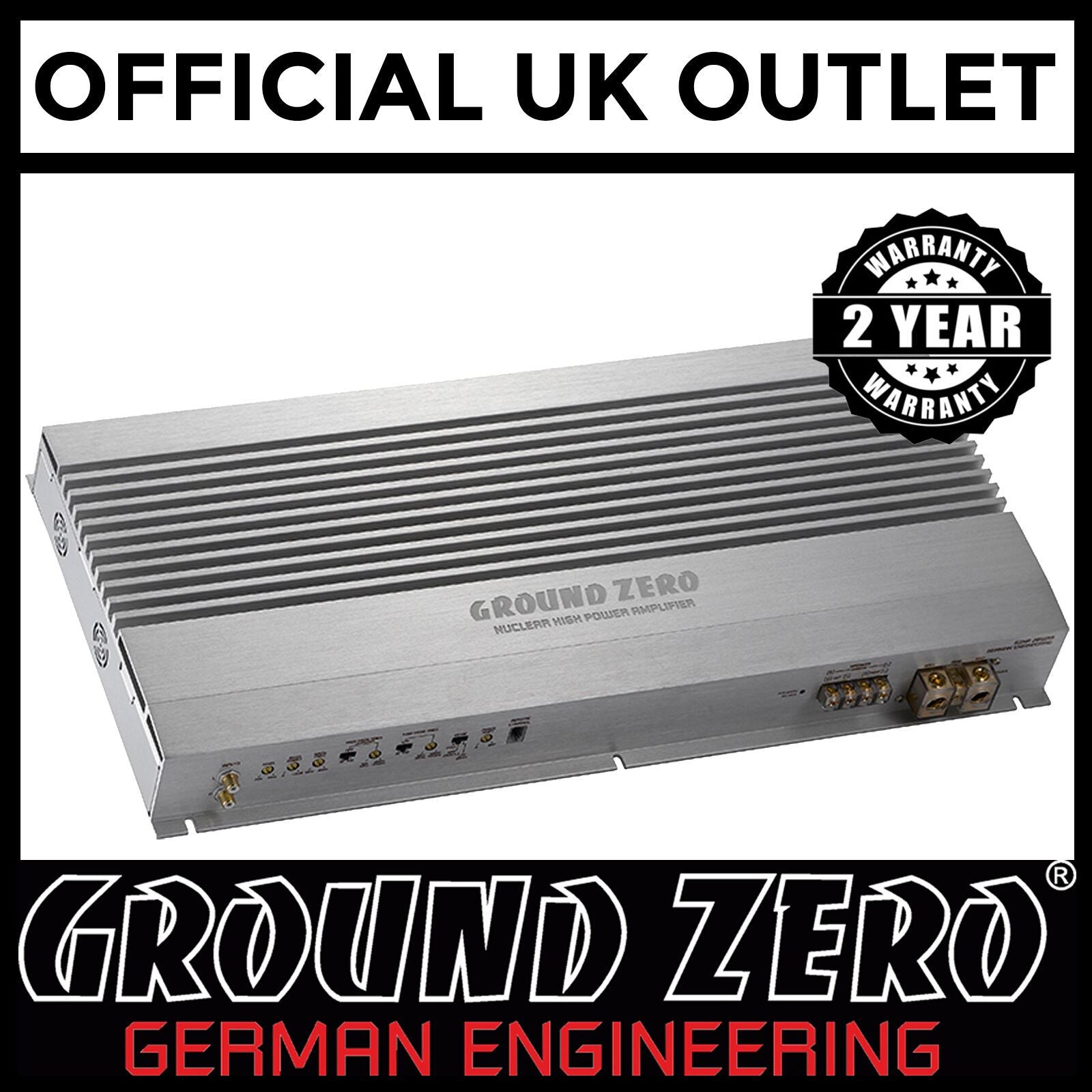 Ground Zero GZNA 2850XII - Class A/B 3000 Watts 2-Channel 1-Ohm Stable Car Amp Amplifier