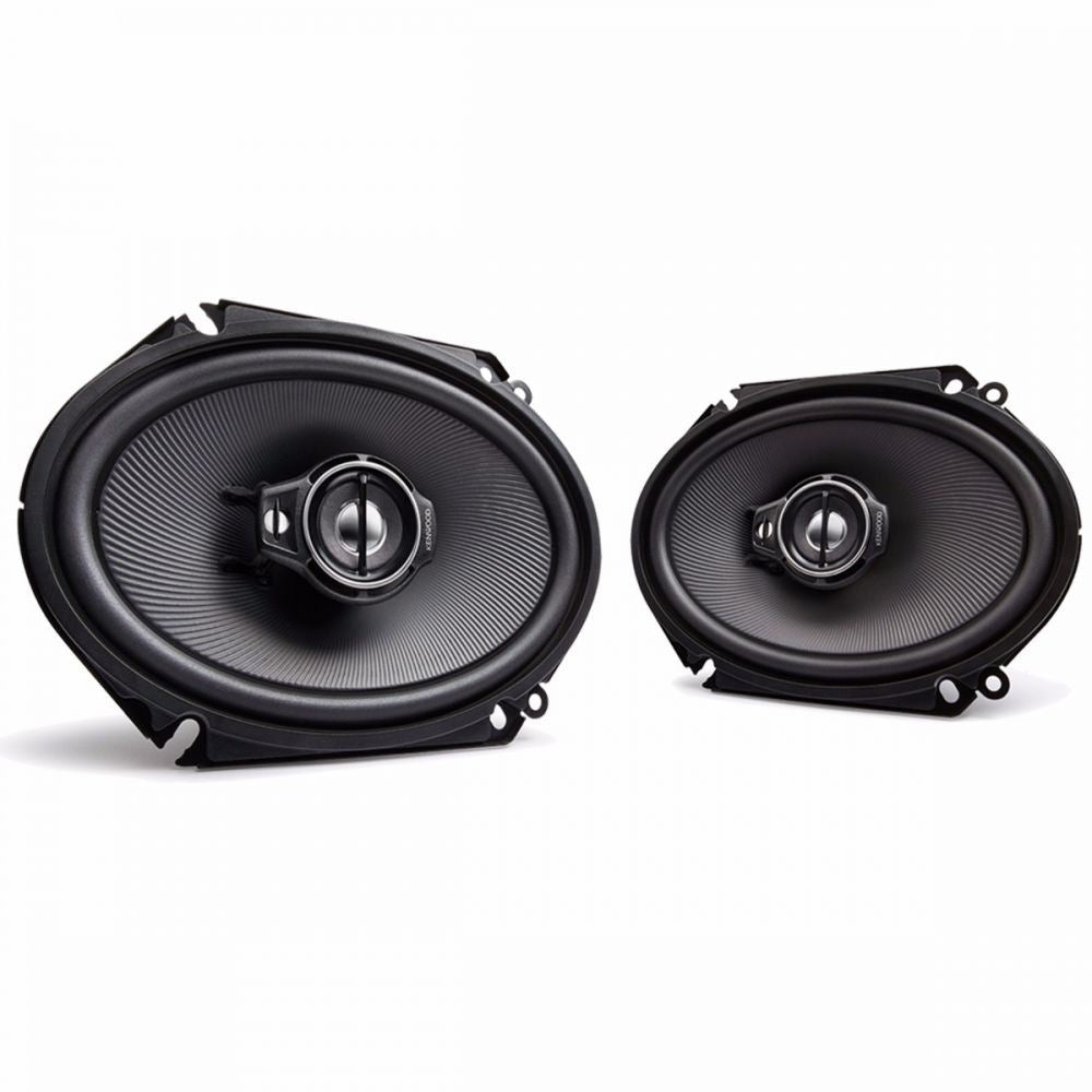 Kenwood KFC-PS6895C - 6x8" Inch 360 Watts 3 Way Coaxial Car Van Door Speakers