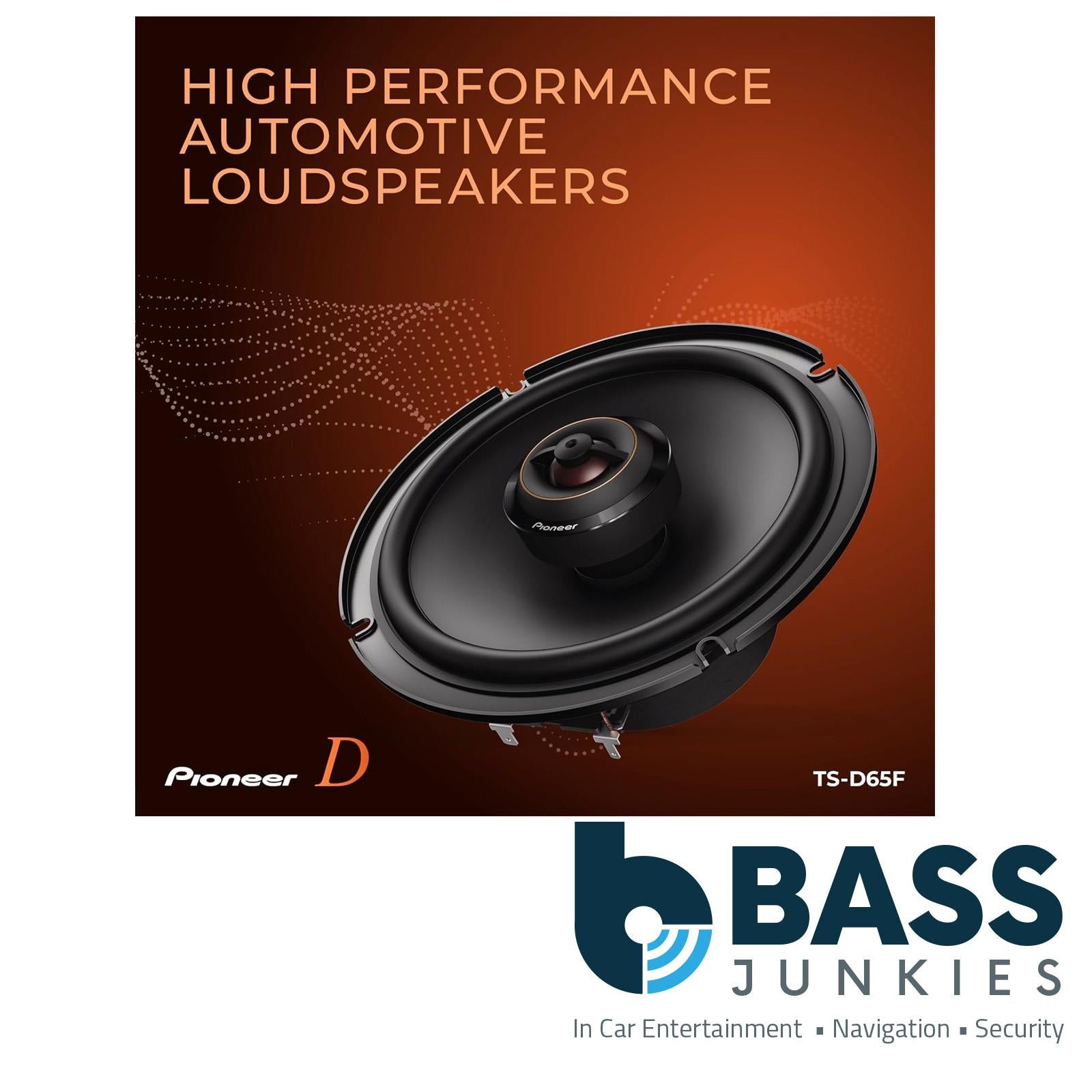 Pioneer TS-D69F - 660 Watts a Pair 2-Way 6"x9" Coaxial Shelf Car Van Speakers