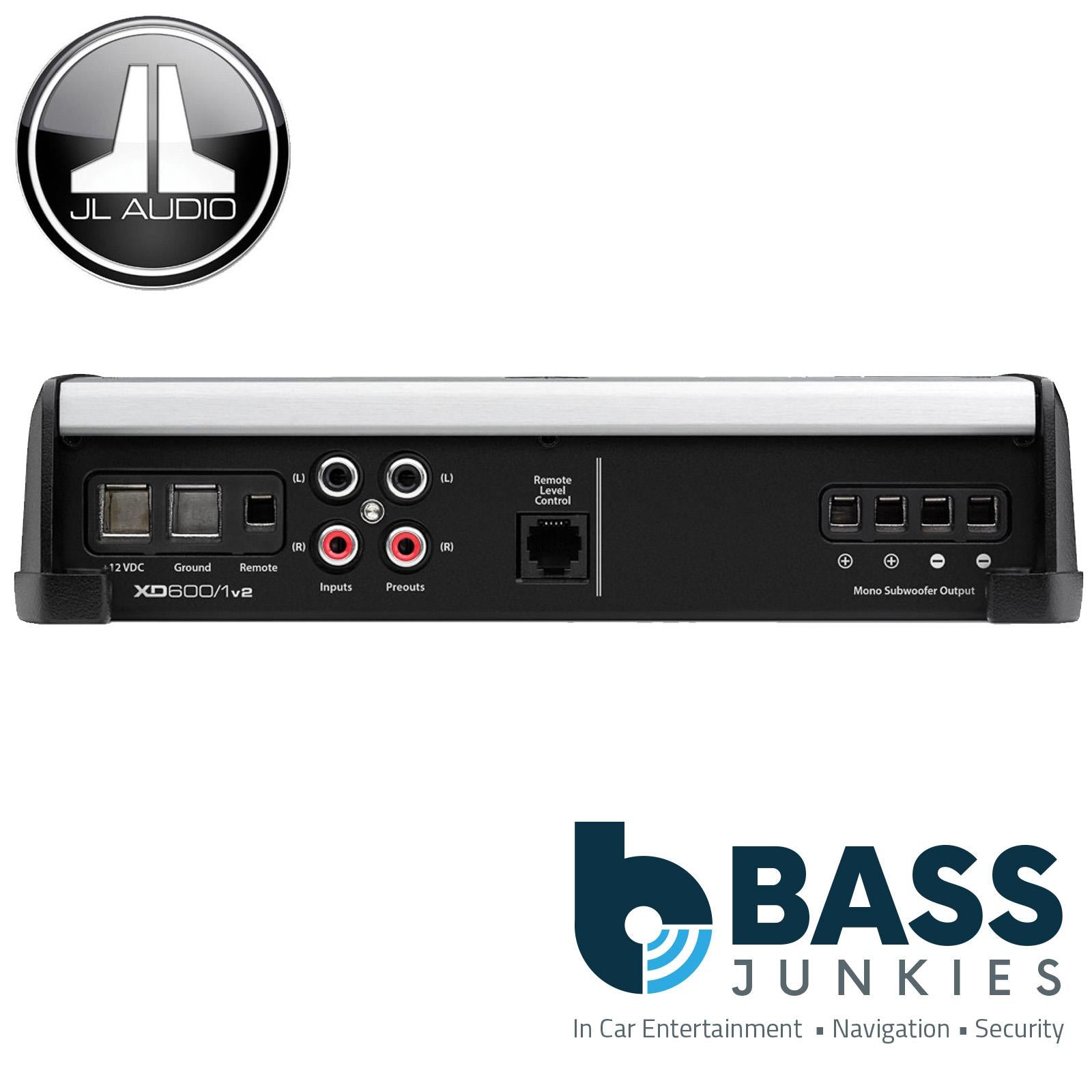 JL Audio XD600/1V2 - XDv2 600 Watts Monoblock Class D Subwoofer Car Amp Amplifier