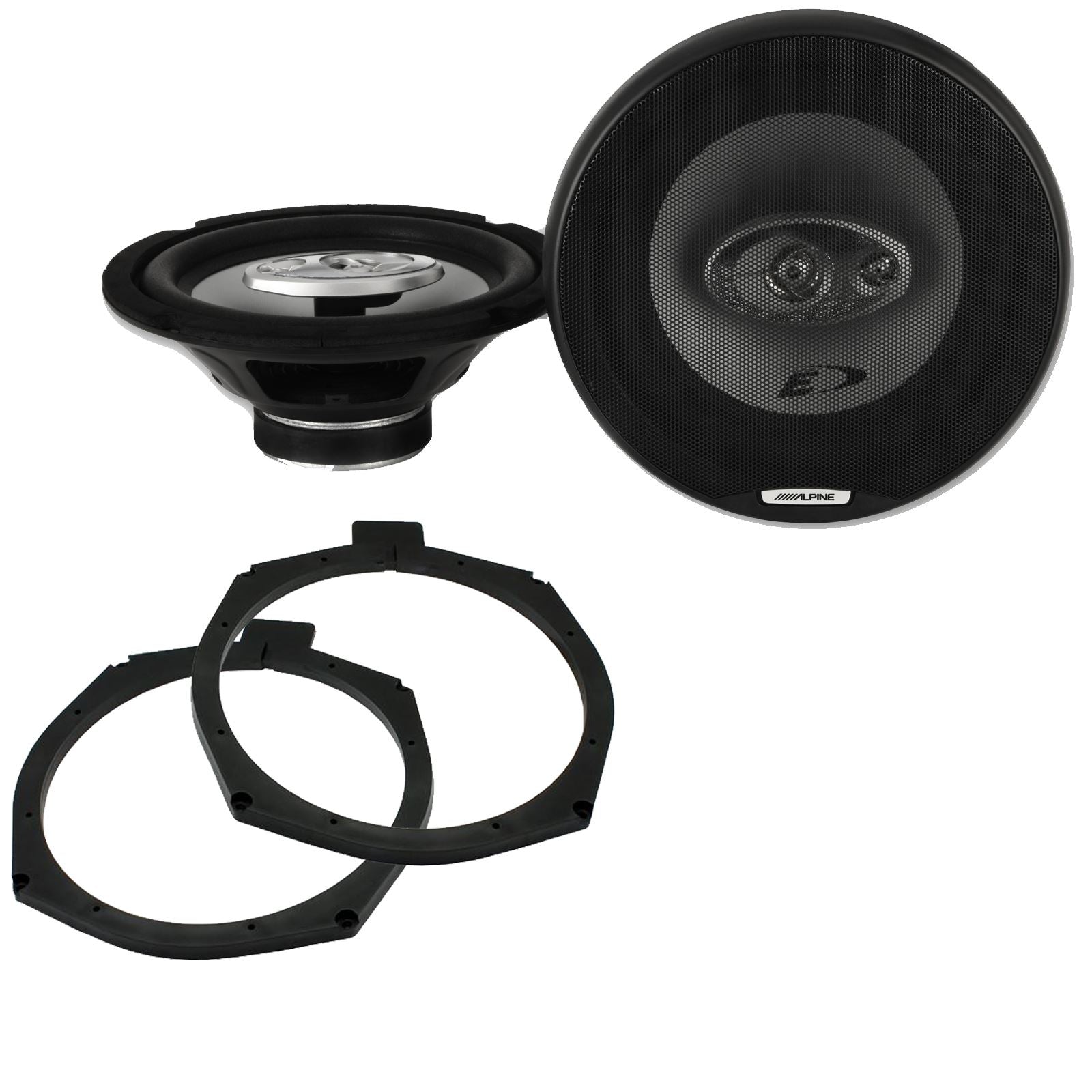 Alpine SXE-2035S 8" 8inch Speakers 560w 200mm/20cm Fits BMW 5-Series 2011-17