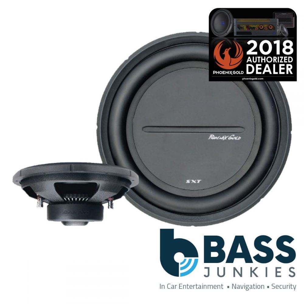 Phoenix Gold SXT12D4 - SXT Series 12" Inch 300 Watts Dual 4 Ohm Car Sub Subwoofer